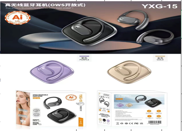 Audífonos OWS Open-ear Modelo YXG-15