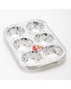 Molde Aluminio Daily Cupcakes 3und Plateado