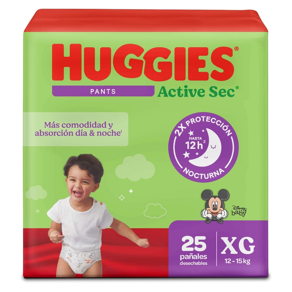 Pañales Huggies Active Sec Pants