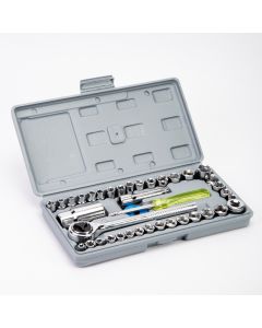 Juego Cubos Diesel Tools C/ratchet 40pzas