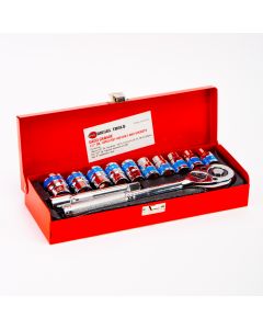 Ratchet Con Cubos, Caja Metálica 12pzas
