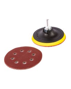 Adaptador Para Pulidora Lijas 4.5pulg 7pzas