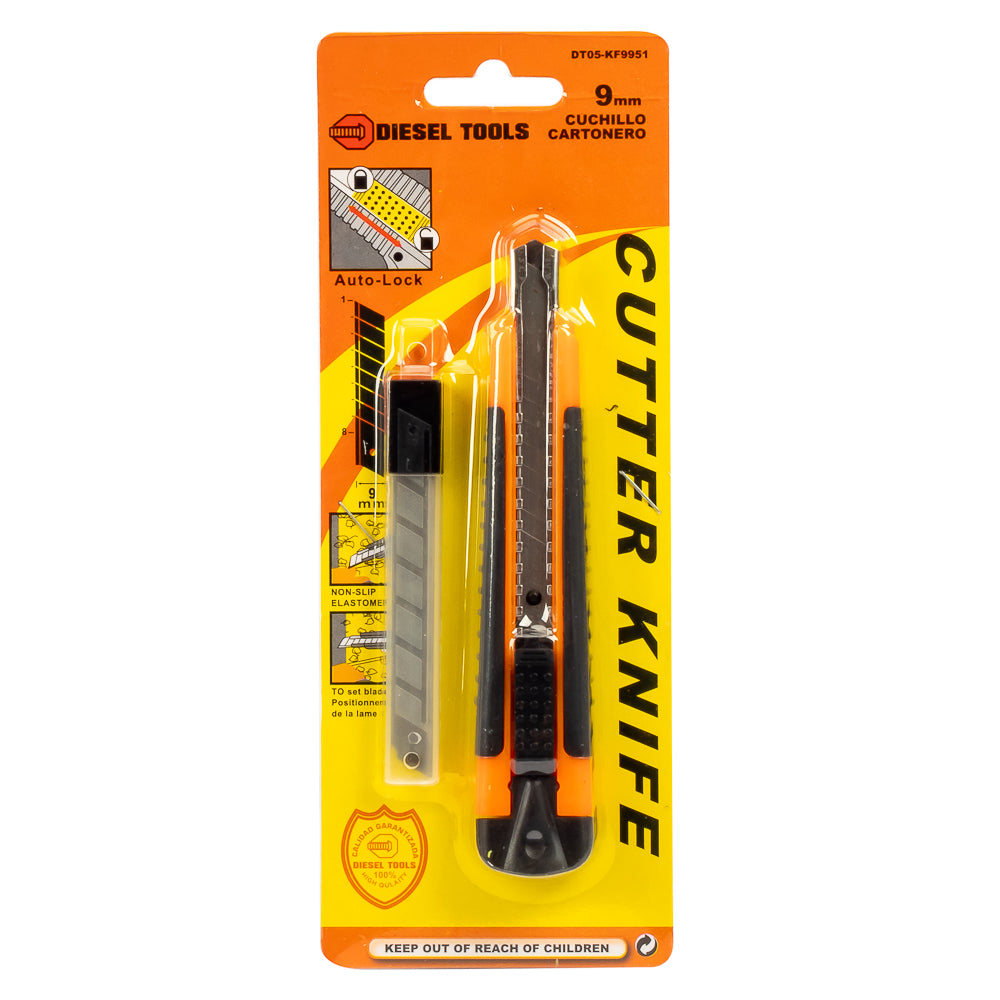 Cutter Plastica Con Accesorio 9mm