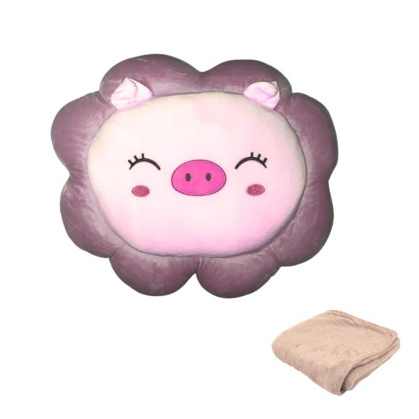 Almohada Y Cobija De Cerdo