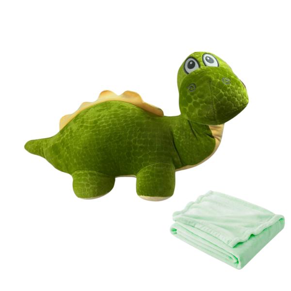 Almohada Y Cobija De Dinosaurio Brachiosaurus