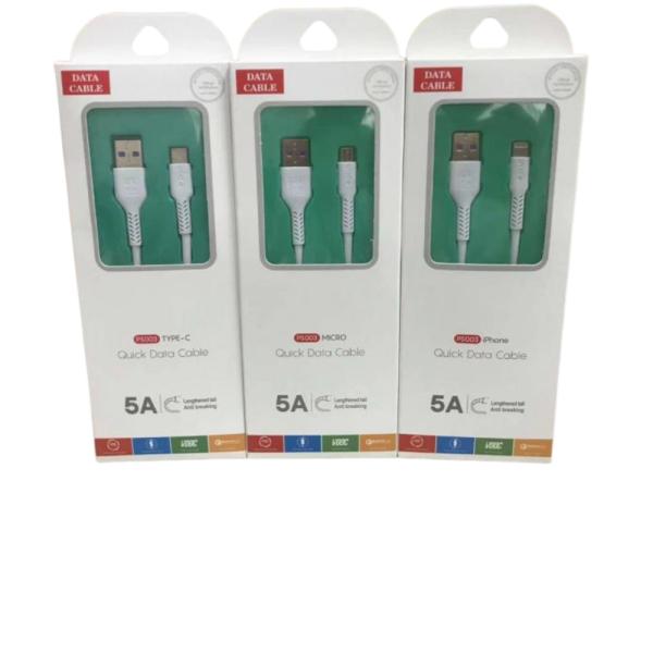 Cables Usb Tipo-C Ps003 Color Blanco