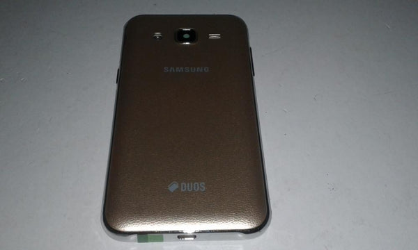 Tapa Samsung Galaxy J2 J200 Dorada Con Marco