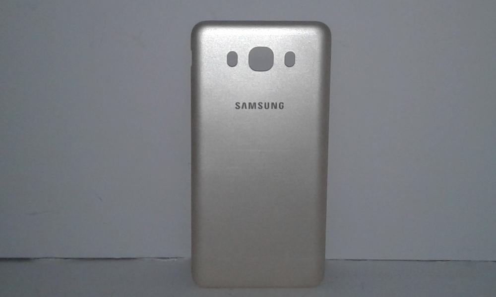 Tapa Samsung Galaxy J7 (2016) J710 Dorada Sin Marco