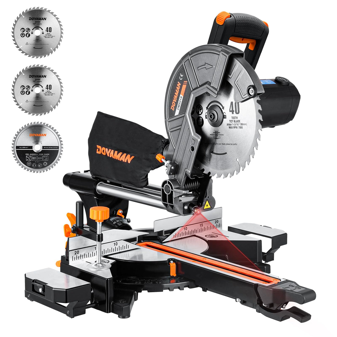 Sierra Ingletadora 1250W 10" con Accesorios