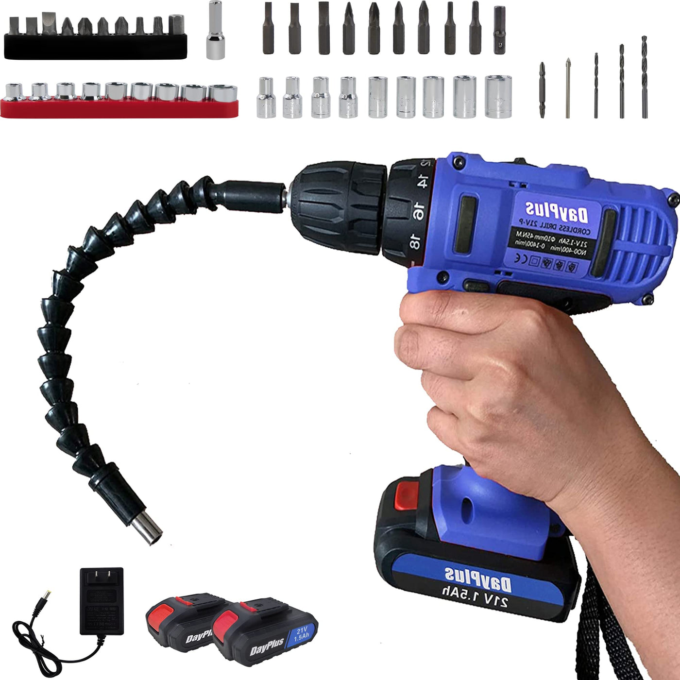Taladro Compacto Inalámbrico 21V