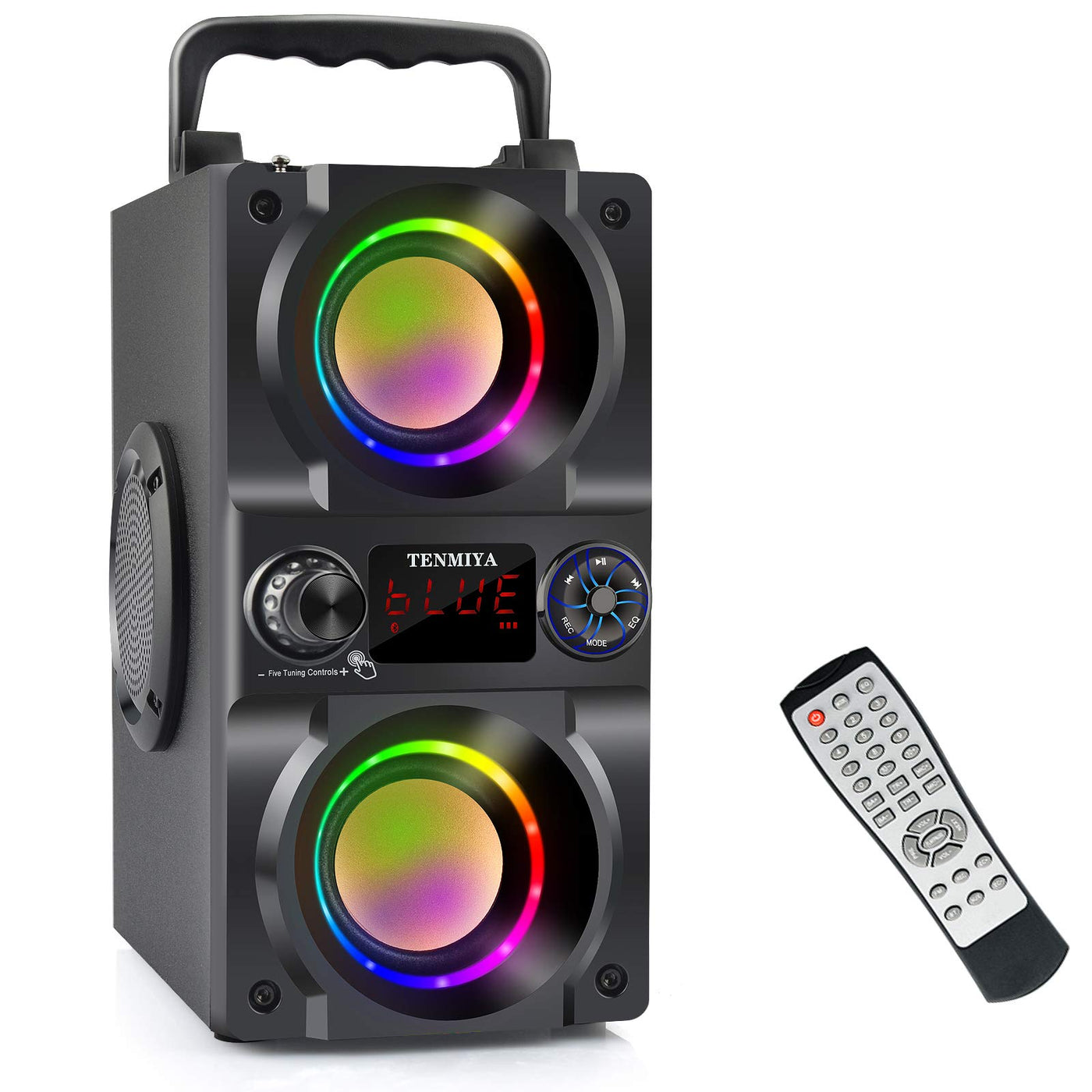 Parlante Doble Bocina Bluetooth Portátil