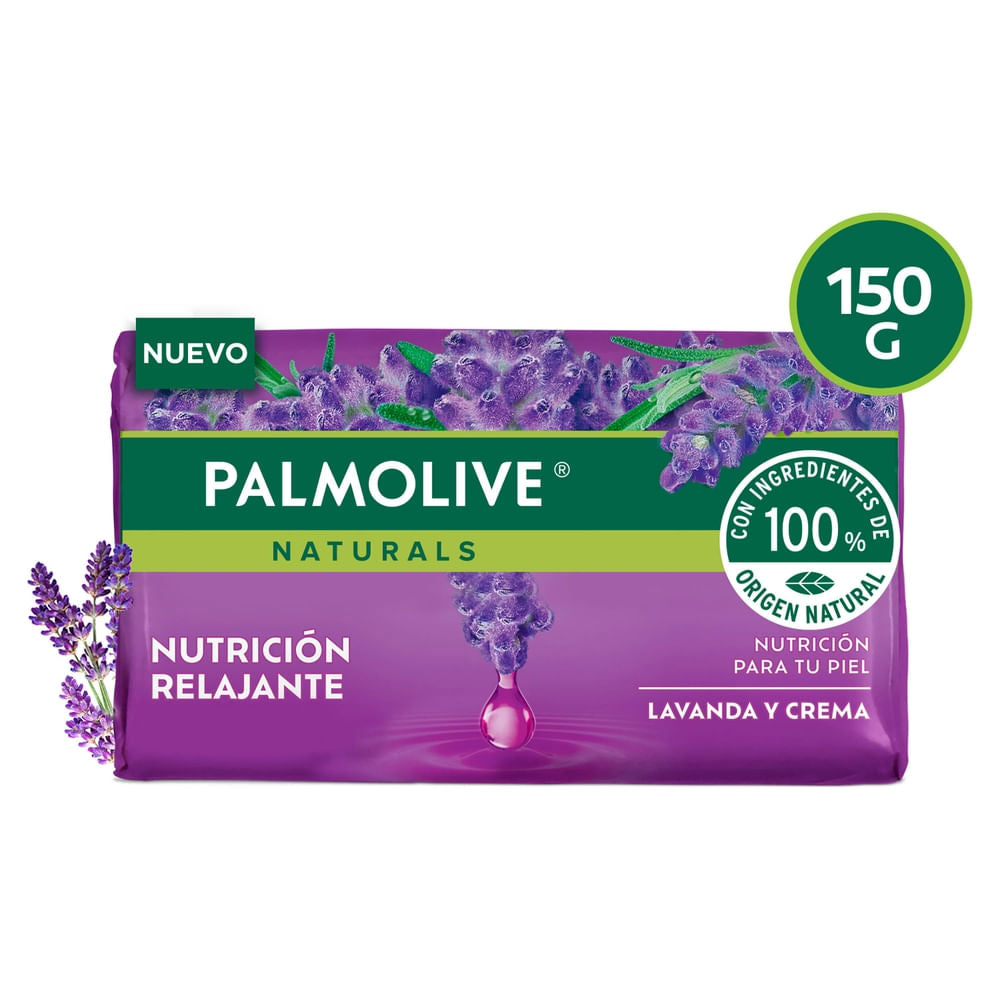 Jabón Palmolive Natural Crema Lavanda - 150 G