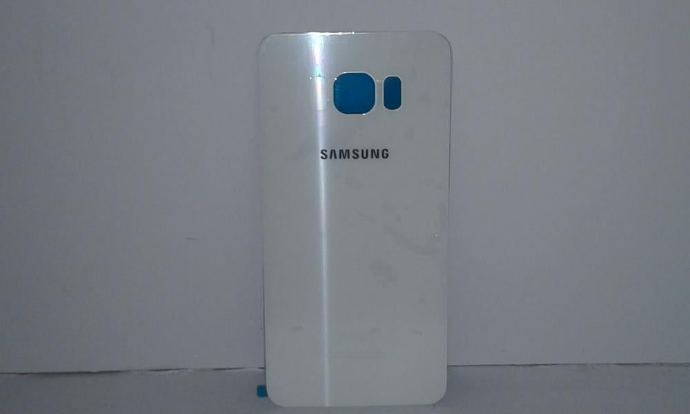 Tapa Samsung Galaxy S6 Edge Plus G928 Blanca Sin Marco