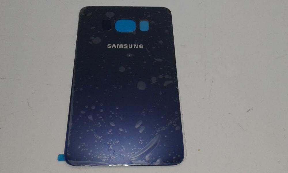 Tapa Samsung Galaxy S6 Edge Plus G928 Azul Sin Marco