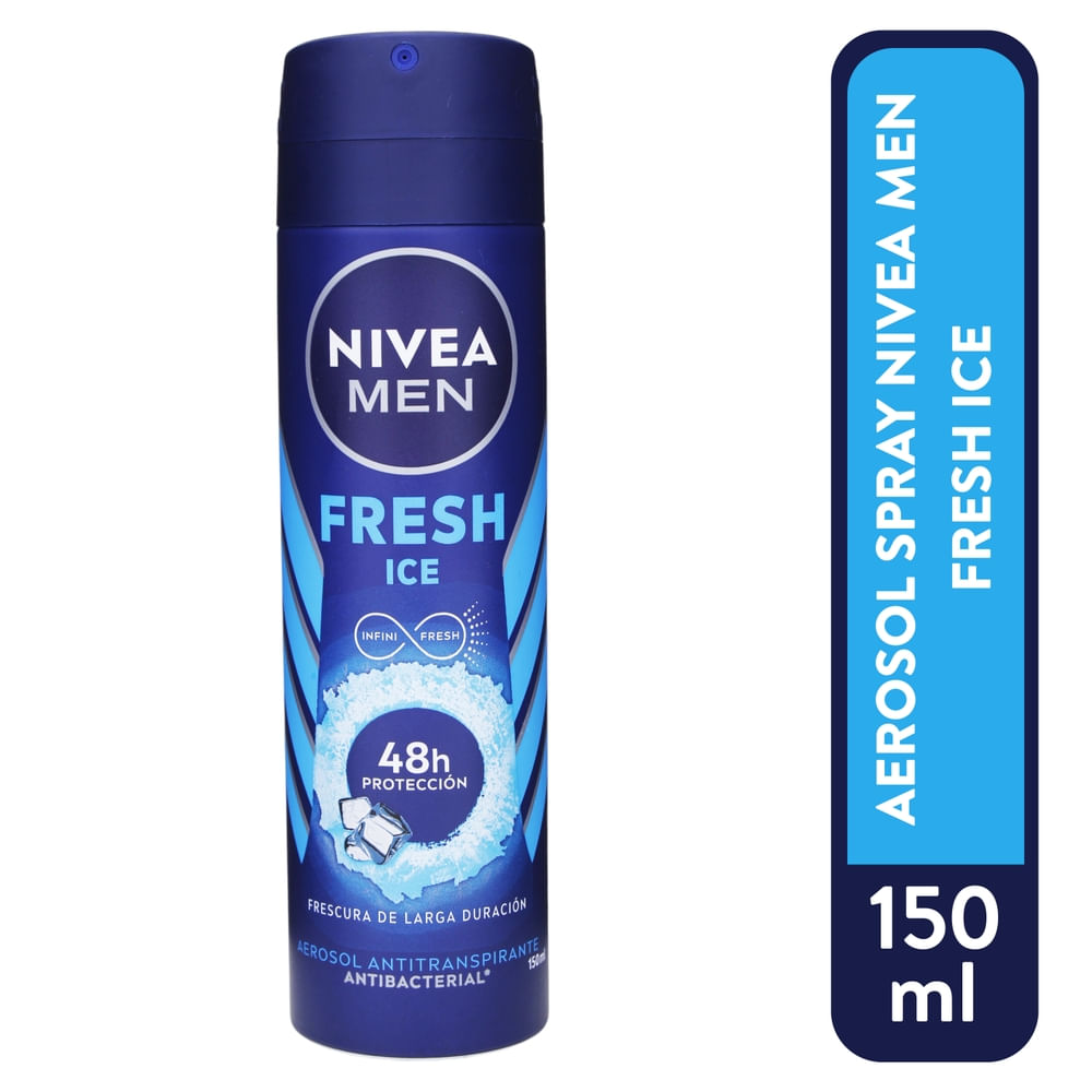 Desodorante Nivea Men Ice Frresh Spray - 150 Ml