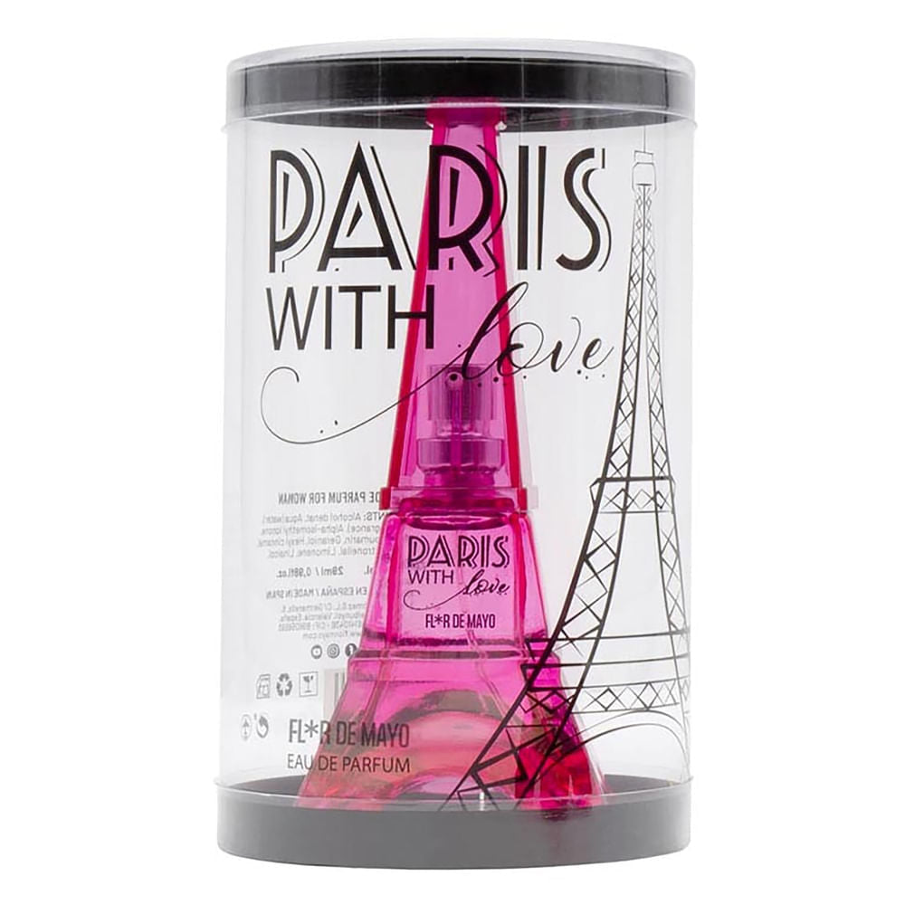 Perfume Flor De Mayo Mini Torre Eiffel