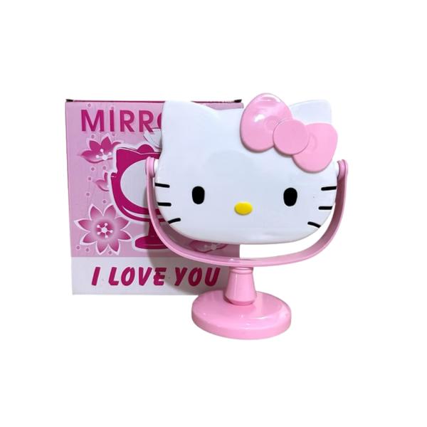 Espejo Con Perlas De Hello Kitty