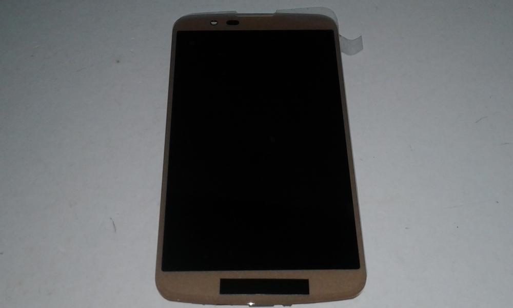 Lcd Pantalla Lg K10 K420 K430 Completa Dorada Con Marco