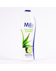 Crema J&J Milk Advance Aloe Pepino 500ml
