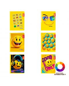 Cuaderno Cosido Estampado Smileys 100h Surtido Surtido Por Estilo