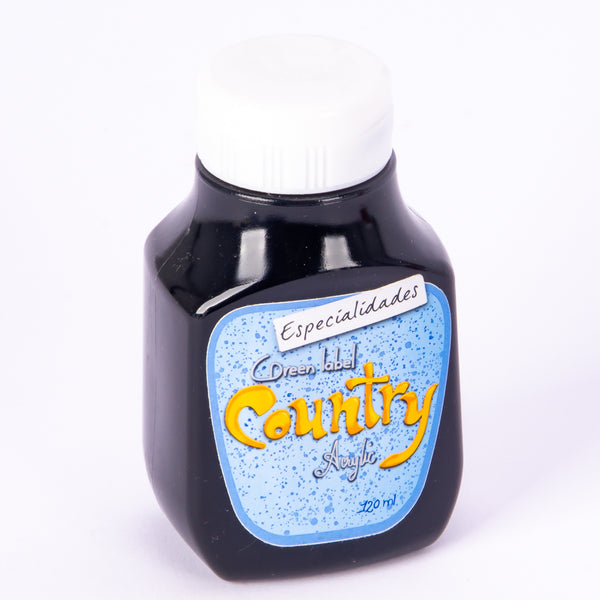 Pintura Country Añejado Negro 120ml #300