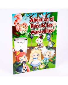Libro Cuento Colorear Alicia