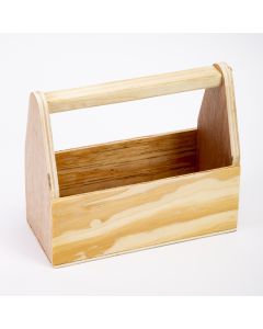 Cajita Herramientas Madera Natural