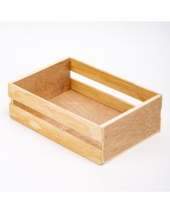 Caja Madera Tipo Rejas Abierta #2 7x23.5x16