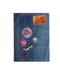 Cuaderno Cosido Grande 100h Dura Book Jean Book Norma