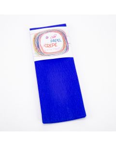 Papel Crepé Azul