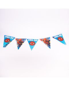 Banderín Papel Carnival Estampado Spiderman