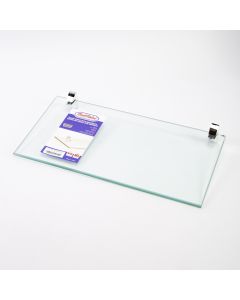 Repisa Recta Vidrio Vetro 0.8x20x40cm