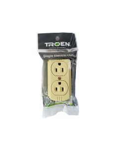 Tomacorriente Doble Beige 125v-15a