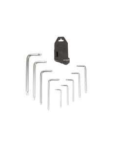Llave Metalica L Trox 9piezas