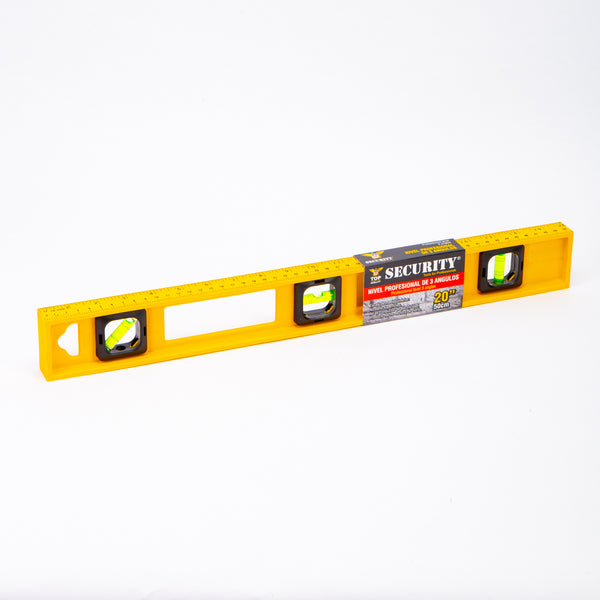 Nivel Plastico 3 Angulos 20pulg 50cm