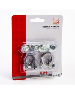 Terminal Batería Plomo 0.04kg 2pzas
