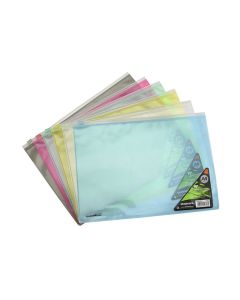 Sobre Studmark Plastico A4 Horizontal Zipper
