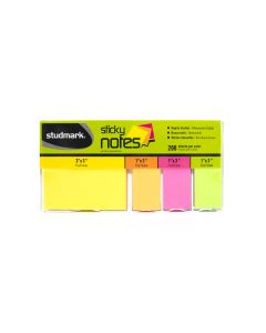 Notas Adhesivas Studmark Surtidas Con Dispensador 200h
