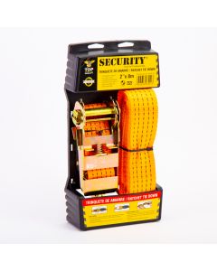 Trinquete Security Amarre Naranja 2pulg 8M