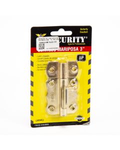 Cerrojo Security Metal Puerta Liso 3pulg