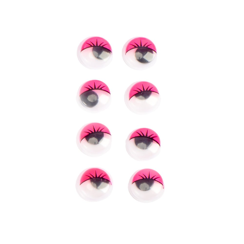 Ojos Movibles Con Pestanas Colores Surtido