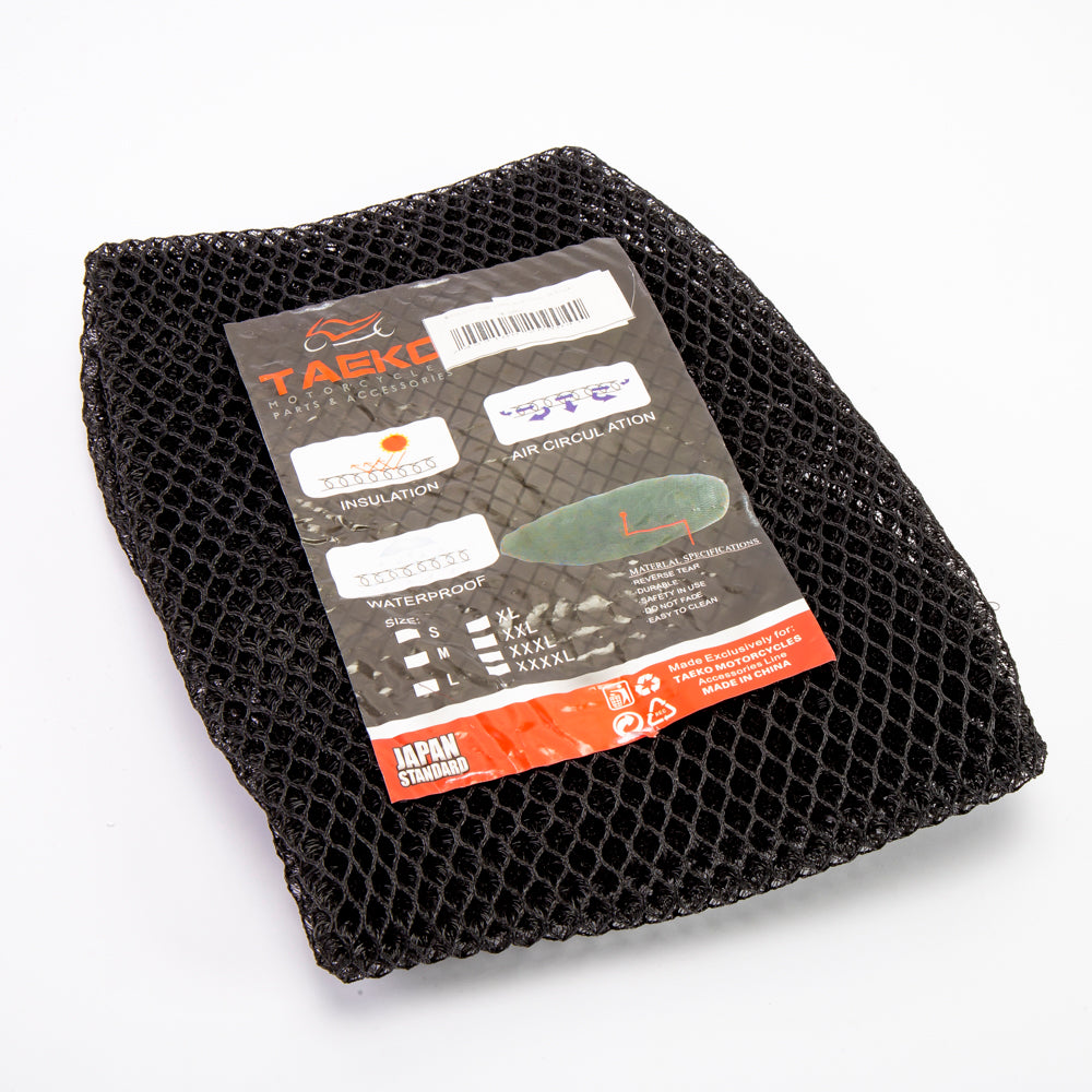 Malla Asiento Moto Negra