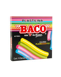 Plasticina Baco Neón 1ound