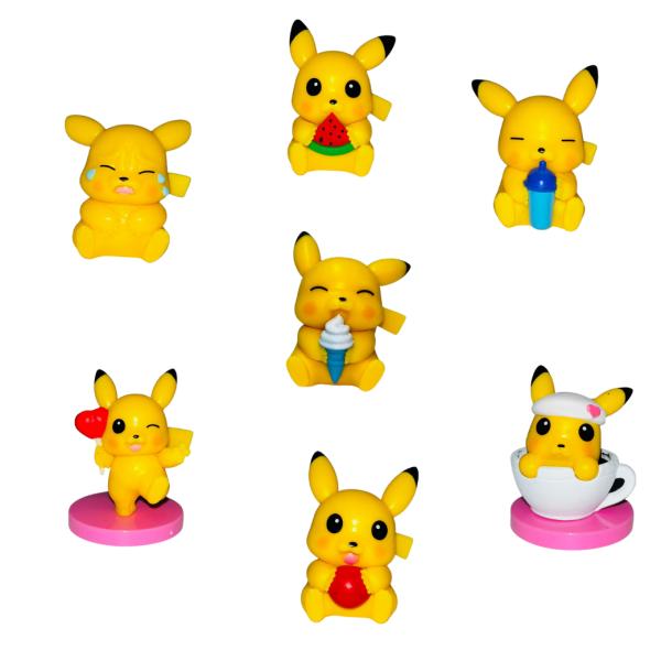 Set De Figuras De Pikachu - Pokemon