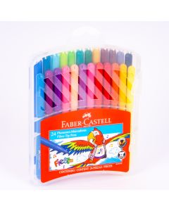 Marcadores Faber Castell Fiesta 24und
