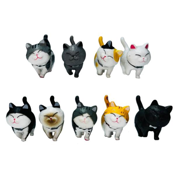 Set De Figuras De Gatos