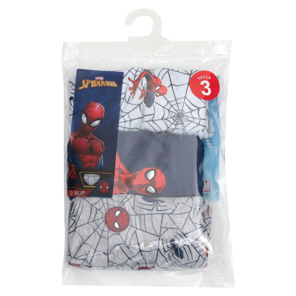 3pack Boxer Spiderman Nino 3A8