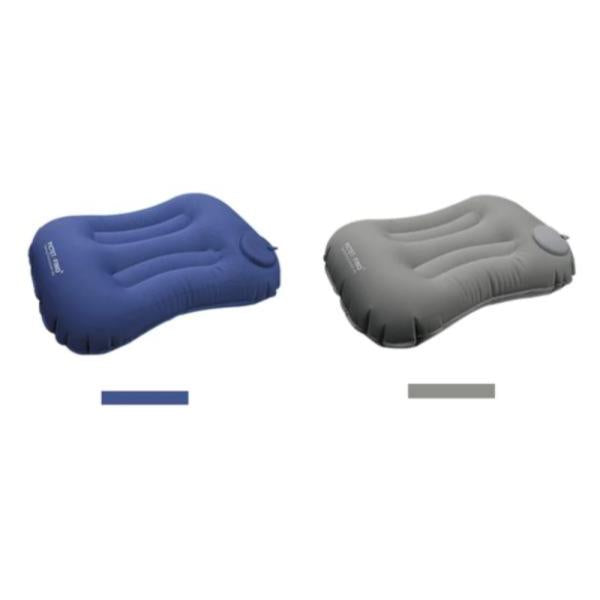 Almohada Inflable Para Viaje Azul