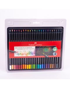 Lápiz Color Faber Castell Super Suave 24und