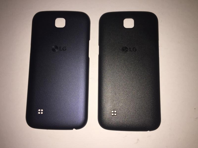 Tapa Lg K3 K100 Azul Sin Marco